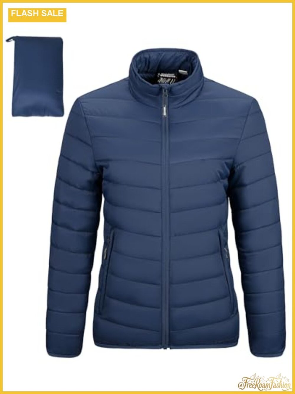 Women's Packable Puffer Jacket Lightweight Quilted Winter Coat